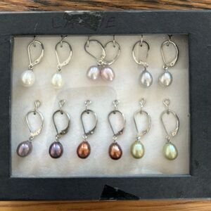 New Freshwater pearl earrings